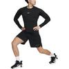 Nike Solid Color Crew Neck Long Sleeve Pullover T-Shirt Men Tops Black FB7983-010