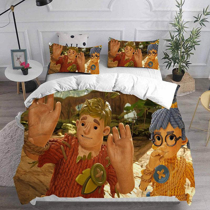 Game Takes Two Cartoon Printed Bedding Sets Comforter Quilt Bed Cover Duvet Cover Pillow Case 2-3 Pieces Sets Kids Adult Size
