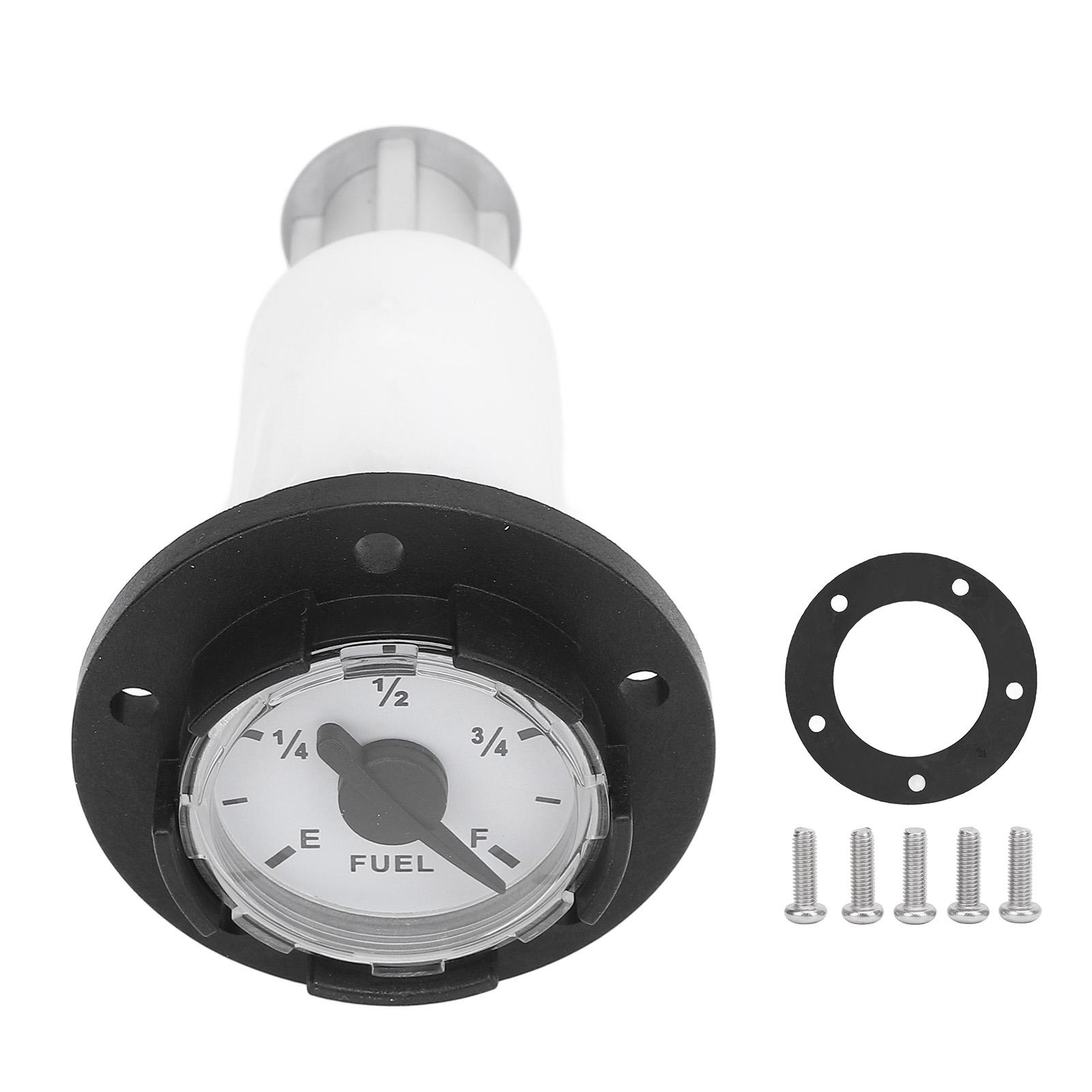 

Gas Gauge Cap High Accuracy Temperature Resistant Sealed Mechanical Fuel Cap Meter with Float for Yachts Cars Trucks 100mm/3.94in