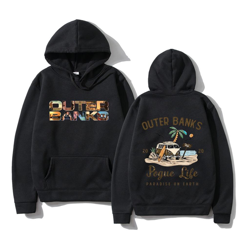Outer Banks Hoodie Herren Hoodie Y2k Vintage Hoodies Jungen Mäntel Grafiken Herren Hoodie Sweatshirt Harajuku Damen Sweatshirt