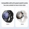 Leather Silicone Strap for Huawei Watch 5 46mm 42mm Band Soft Rubber Wristband for Huawei Watch 5 46mm 42mm Smart Watch Bracelet