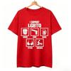 Vintage Unisexs Unisexs Funny I Support Lgbtq T Shirt Cotton Tees 2026 Summer New Unisex Streetwear Casual Trendy Oneck Top