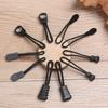 5Pcs Zipper Pull Puller End Fit Rope Tag Fixer Zip Cord Tab Replacement Clip Broken Buckle Bag Suitcase Tent Backpack Accessory