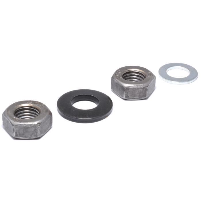 Easyboost 2 ecrous rondelles variateur allumage vilebrequin mbk booster nitro stunt rocket mach g jog r aerox ovetto neo's m10x1.25