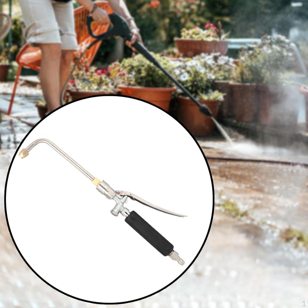 High Pressure Washer Extension Wand Quick Connect Accessories Replace Metal Multipurpose Power