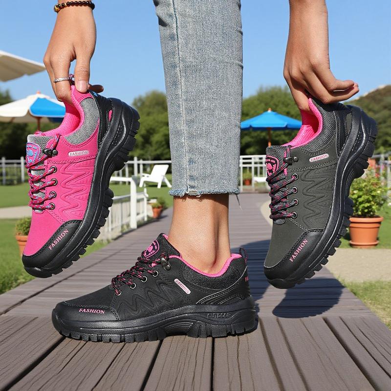 Women Hiking Shoes Outdoor Waterproof Sneakers Non Slip Walking Shoes Fashion Luxury Brand Platform Trekking New Women Sneakers