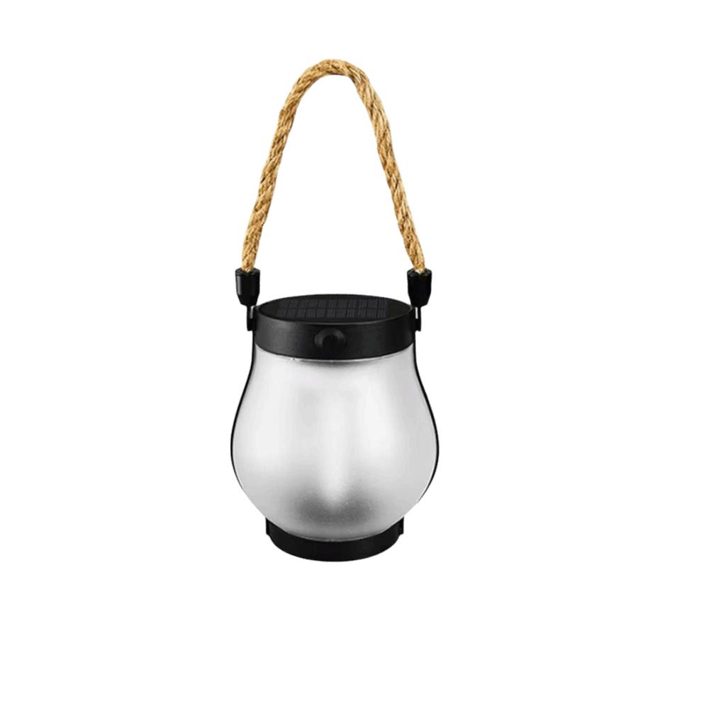 Flame Lights Camping Light USB Rechargeable Hanging Lantern Solar Powered Outdoor Lights  Camping
