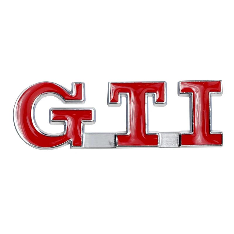 3D Car Stickers GTI DTD Logo Rear Trunk Side Fender Badge for Volkswagen VW Golf RLINE Beetle J184 Passat Tiguan Jetta MK3 MK5 Beetle