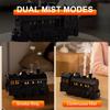 300ML Vintage Steam Train Air Diffuser Humidifier with 2-Color LED Light/2 Mist Modes Aroma Diffuser for Home Decor & Gifts
