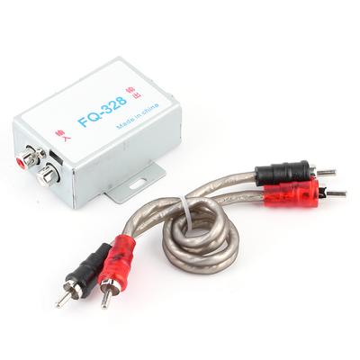 Filtro Audio Stereo per Auto 12V Riduttore di Rumore Isolamento Acustico Alte Prestazioni per Amplificatore Altoparlante