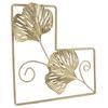 Gold Leaf Metal Wall Decor Iron Wall Decoration Nordic Wall Hanging Decor for Living Room Bedroom