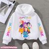 Fashion Women's Hoodie K-Pop Demon Hunters Print Kids Hoodie Pullover Girl Tops Spring And Autumn Leisure Sweatshirr Clothing