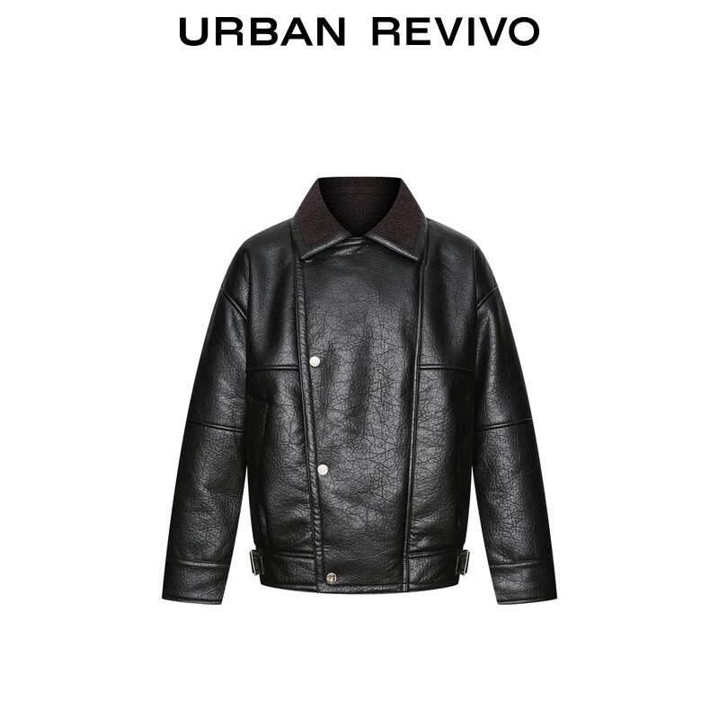 UR Men's Autumn Patchwork Lapel Jacket