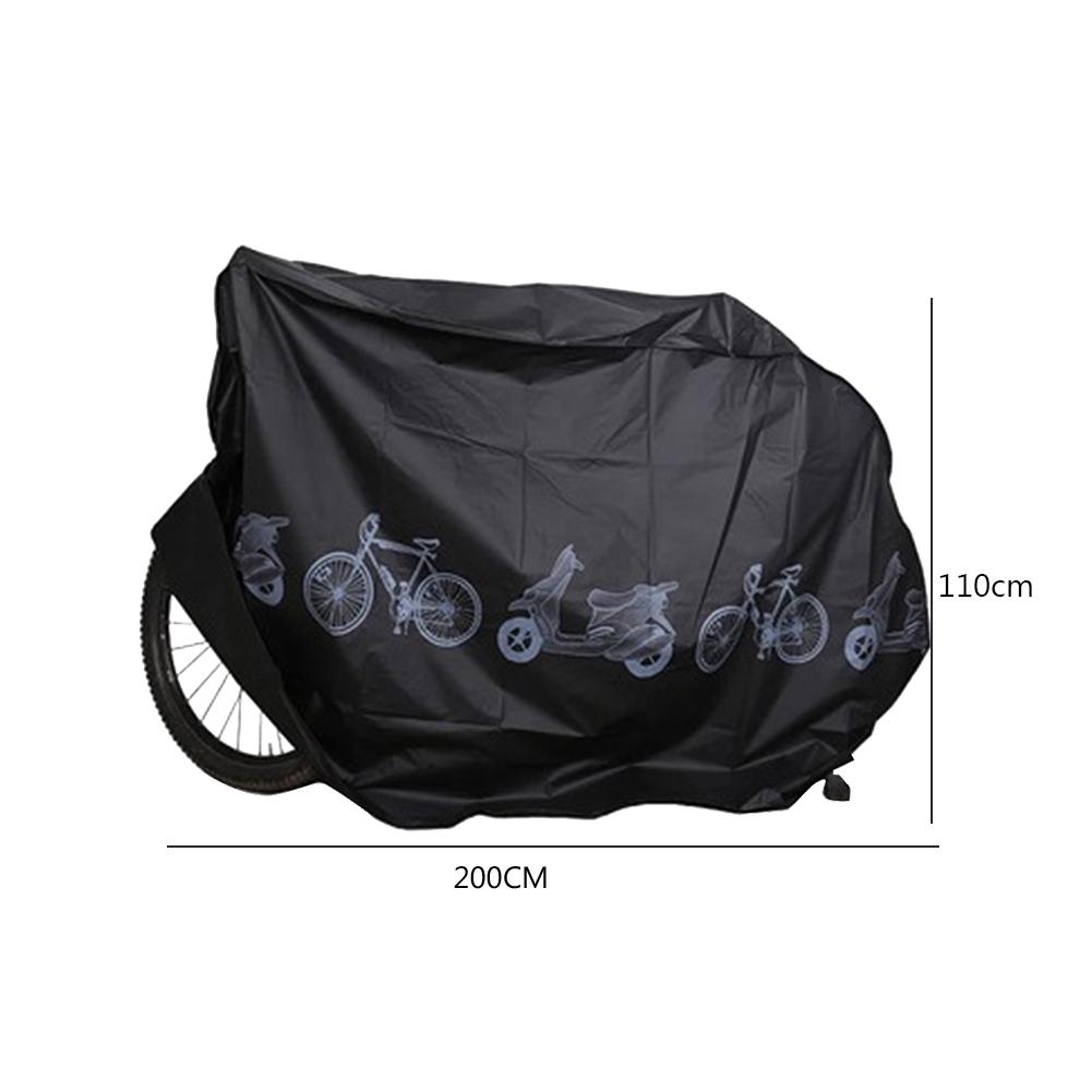 Motorcycle Cover Waterproof Dustproof Bike Scooter Rain Cover Wear-Resistant Fabric Motorbike Cover for All Season