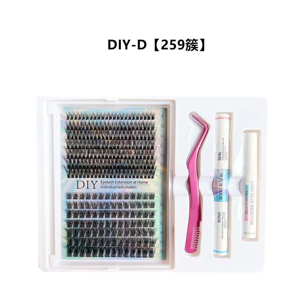 Dense Self-Grafting Single Cluster 30D40D Eyelash Lazy Diy False Eyelash Lashes Cover