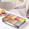 777 Commercial 8-Compartment Condiment Organizer