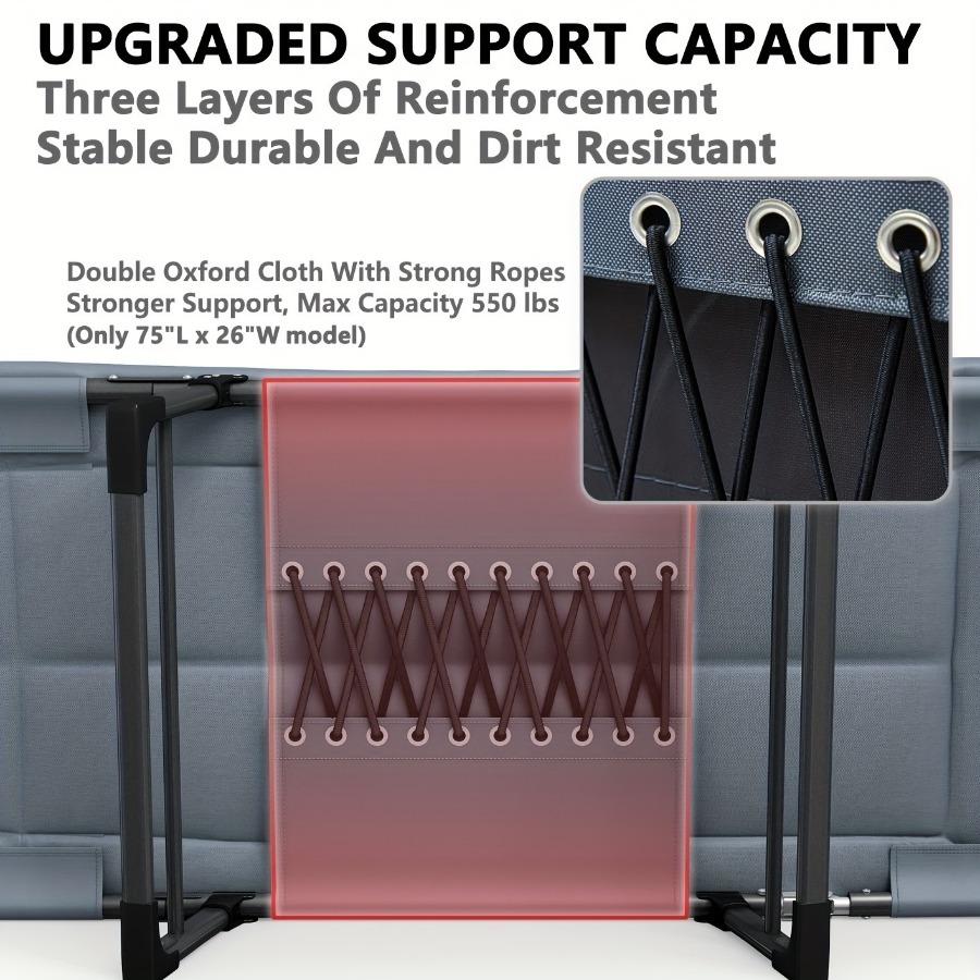 Spatar portabil în aer liber Scaun de pat Balcon Pat pliabil unic Saltea simplă de camping Saltea de odihnă în aer liber Pauza de prânz Saltea de pat pliabilă