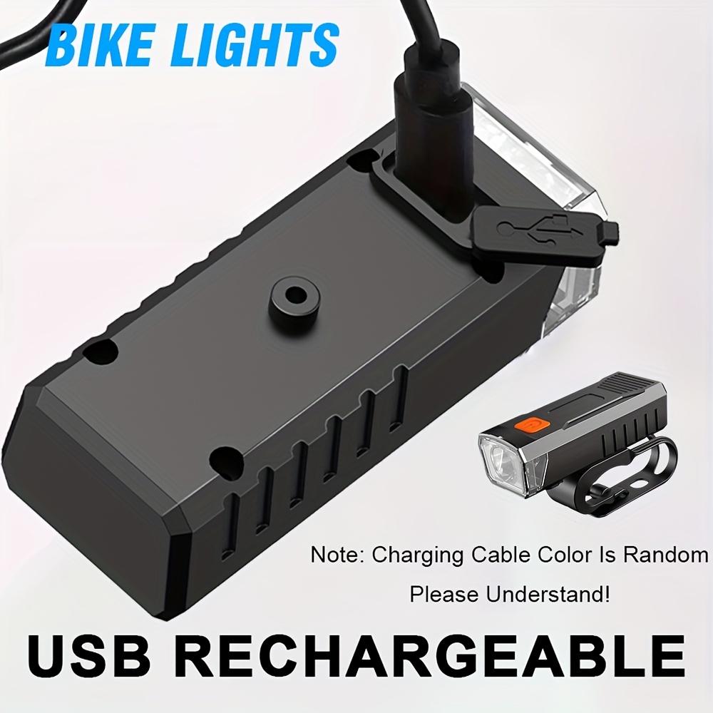 Bicycle Headlights Are Rechargeable and Easy To Install, with 3 Lighting Modes Suitable for All Bicycles, Mountains, and Highways