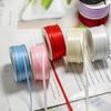 3Mm Thin Ribbon Balloon 1Roll Colorful Rope Ribbon Double-Sided Ribbon Party Card Gift Decoration Diy Packaging Hair Accessories