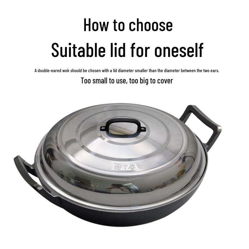 HPMILY Stainless Steel Universal Pot Lid