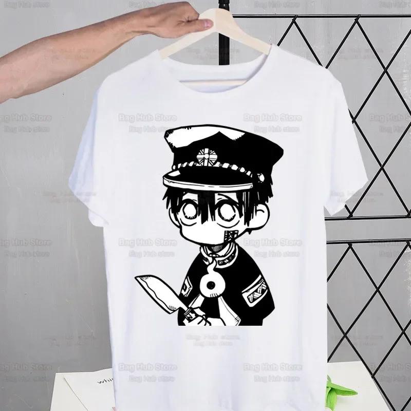 Anime Toilet Bound Hanako Kun Comics Woman Print Harajuku Summer Tshirts Casual Round Neck Short Slee Top Tee Shirt,Drop Ship