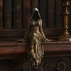 3D Printed Gothic Sculpture Reaper Goddess Figurine Ornaments, Dark Style Sculpture, Abstract Art Faceless Statue for Desktop Bookshelf Decor Durable