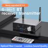 6 In 1 BT Audio Receiver Transmitter Optical 3.5mm Aux Wireless Music Adapter U Disk/TF Card Player DAC Converter