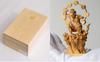Tiny Buddha Raijin Carving Buddha Statue Buddha Statue World Raijin (Wooden Boxwood)_Wood (GSB