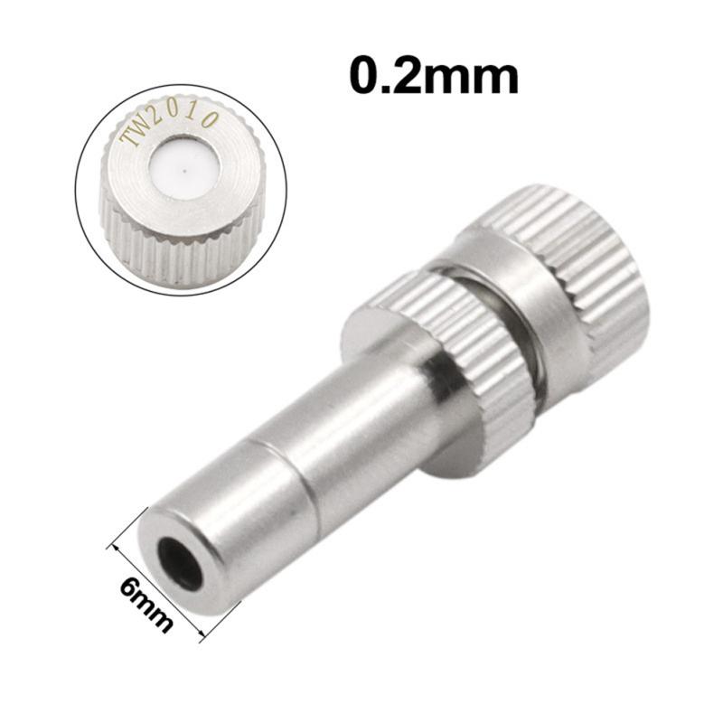 6mm Connectors Low Pressure Fogging Nozzle Water Spray Nozzle Humidification Dust Removal Cooling