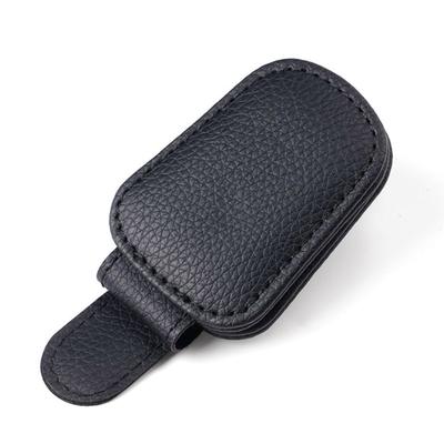 FsGrg Car Sunglasses Glasses Magnetic Protects Prevents Car Easy Helps Prevent Loss Clip, Holder, Design, Leather-like PVC, Glasses, Loss, Storage,
