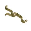 Adjustable Rustproof Metal Curtain Rod Brackets Heavy Duty Holders for Bathroom Living Room Window Use