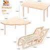 1 Set Hamster Wooden Platform Tunnel Hamsters Climbing Ladder Cage Accessories for Small Animal Hamster Chinchilla