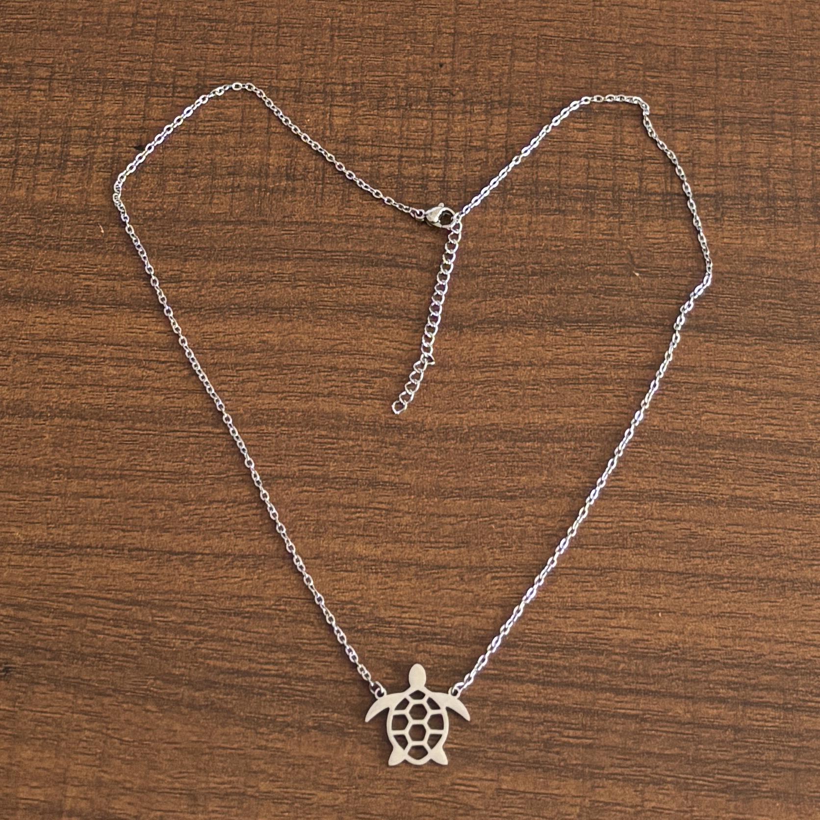 Charming 18K Gold Plated Stainless Steel Butterfly Pendant Necklace