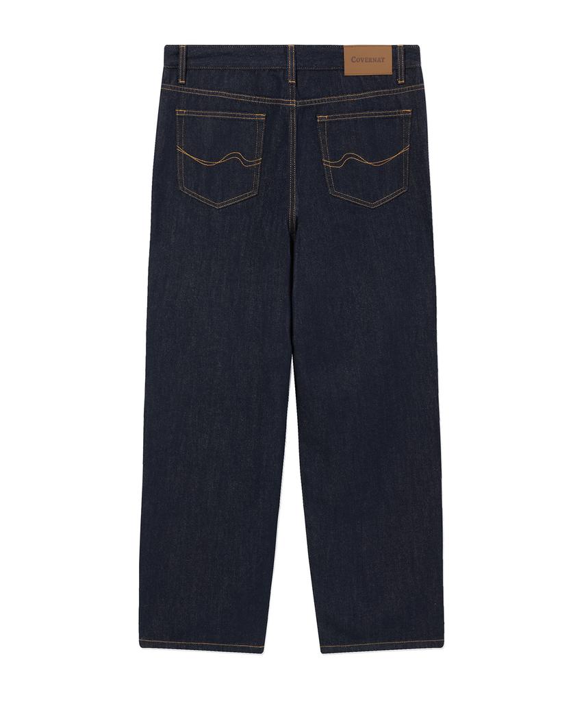 COVERNAT Regular Wash Denim Pants Indigo