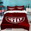 3PCS Football Athletic  Bedding set,Ideal for1pc Duvet Cover And 2pcs Pillowcases Perfect for Christmas gift,Ideal for Bedroom, Dormitory