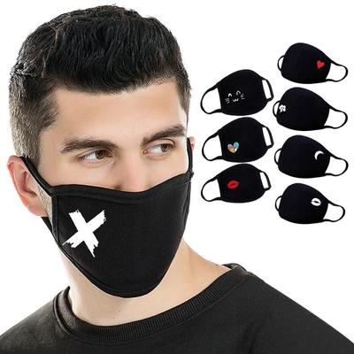 1PC Unisex Print  Reusable Cotton Mouth Face  Mouth Cover