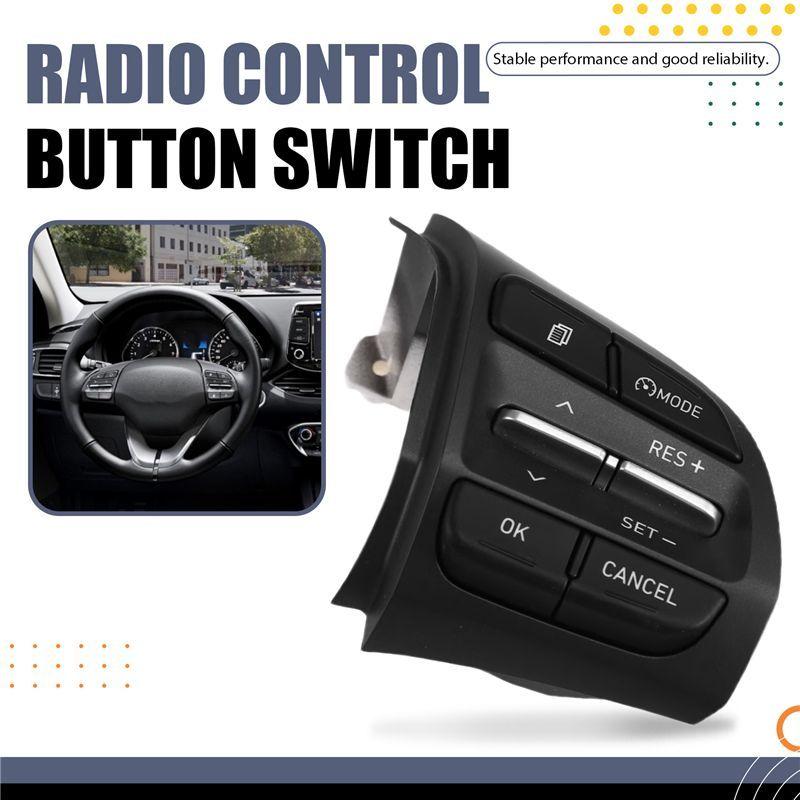 For I10 I30 Veloster Kona Steering Wheel Switch Button Radio Cruise Control Replacement Parts Right 96720-J9120
