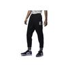 Jordan Striped Mid-Rise Slim Fit Joggers With Drawstring Men Bottoms Black FD7859-010