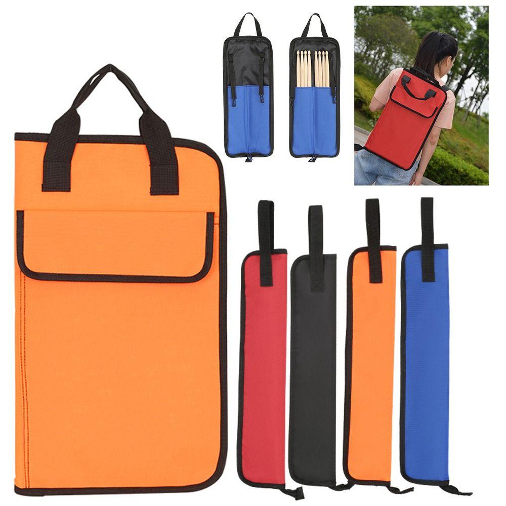 Oxford Cloth Drum Stick Bag Large Capacity Drum Mallet Pocket  Performance Accessory