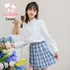 Girls' Long Sleeve Doll Collar Academy Shirt