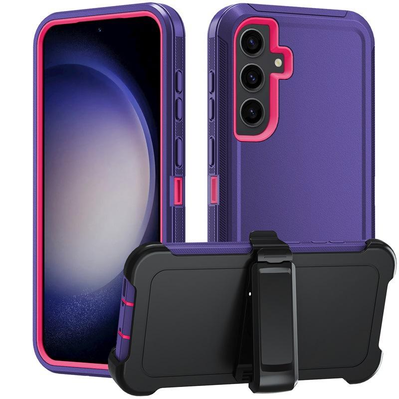 Rugged Magnetic Case for Samsung Galaxy A35 | 360° Rotatable Stand + Anti-Slip TPU+PC | Shockproof Galaxy Cover