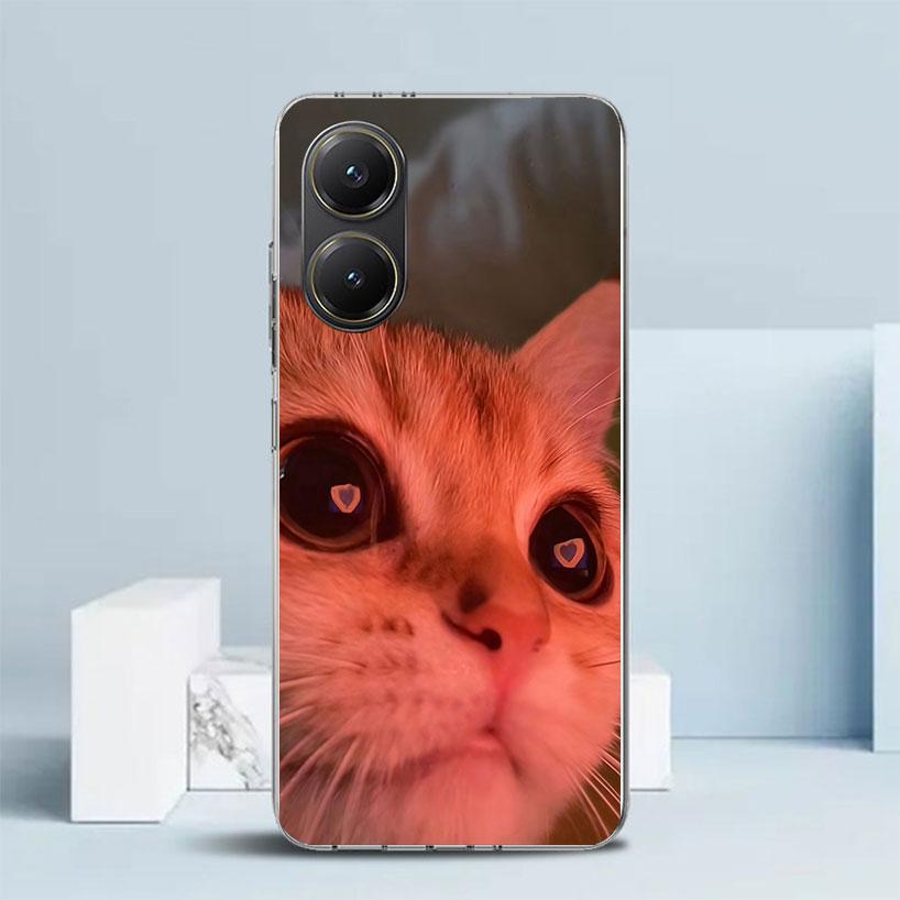 

Смешные мемы с домашними кошками Мягкий чехол для Xiaomi Poco F7 Ultra X7 X6 X5 Pro M7 Чехол для телефона Redmi 15 15C 13 13C 12 12C 10 10C Печатный корпус Redmi 9