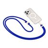 Tech-Protect C7S Rope Crossbody Strap Cobalt Blue/Gold