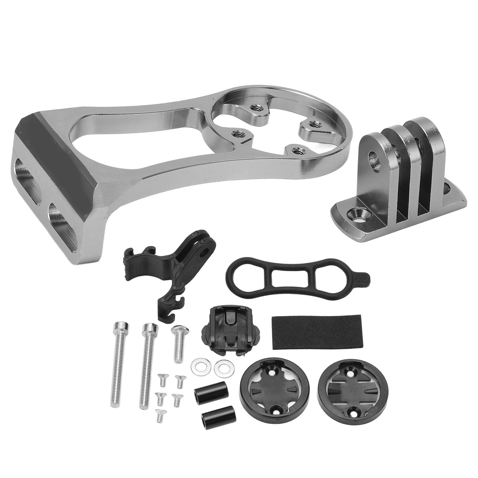 Bike Computer Mount Action Camera Bike Mount Holder Front Handbar Extended Stents for Outdoor Riding