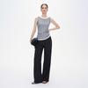 GIOVANNI VALENTINO Women's Slim Fit Layered Tank Top