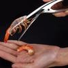 Stainless Steel Shrimp Peeler Portable Shrimp Removal Clip Home Kitchen Seafood Tool Lobster Sheller Shrimps Back Opening Tools