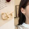 Geometric Quadrilateral Earrings: Trendy, Simple, and Fashionable Women's Ear Studs