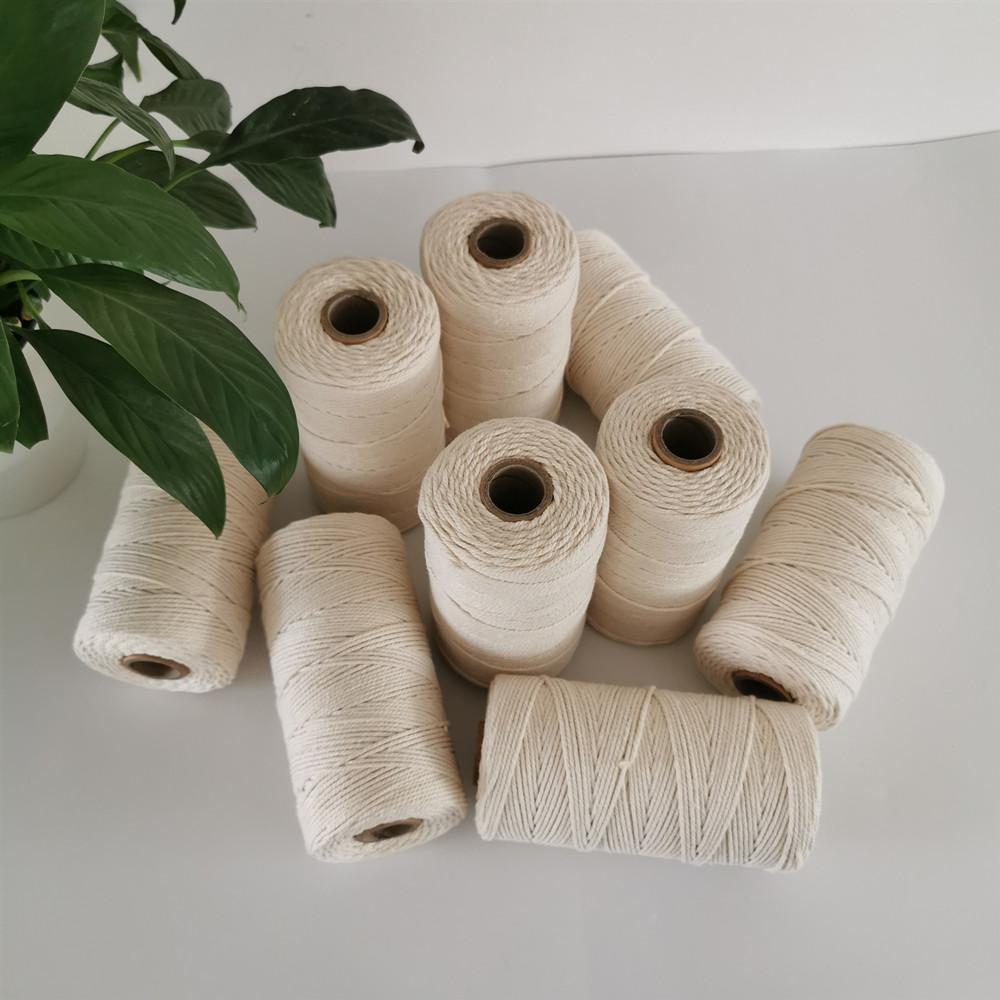 2mm Colored DIY Decorative Twisted Macrame Cotton Twine/thread/cord 200m