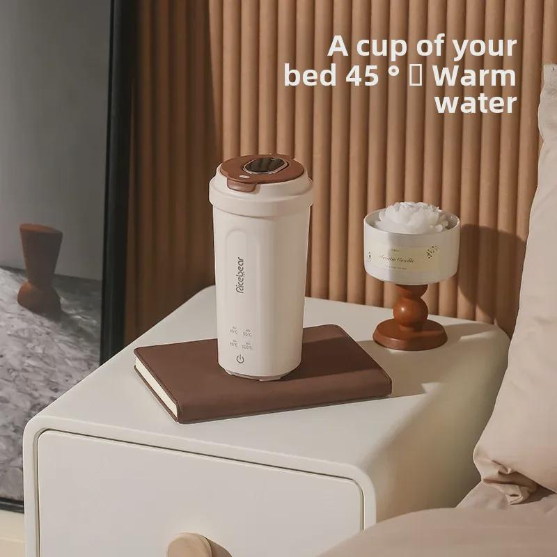 Tragbarer Mini-Wasserkocher - USB-Isolierter Reise-Wasserbecher