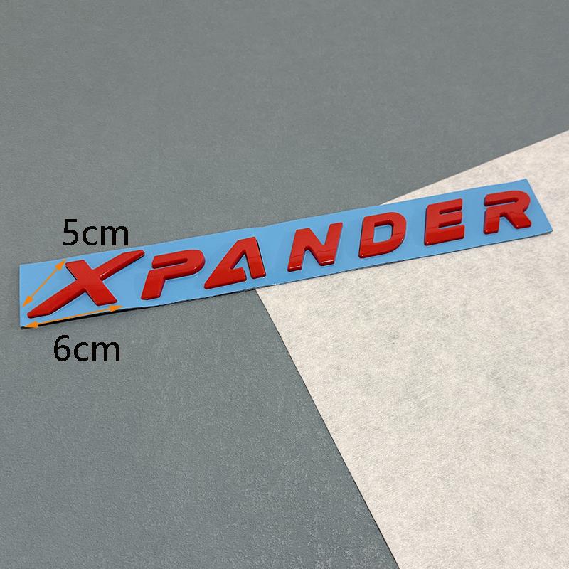 ABS Car Body Side Sticker Emblem Badge for Mitsubishi XPANDER CROSS Auto Rear Trunk Decal Exterior Accessories